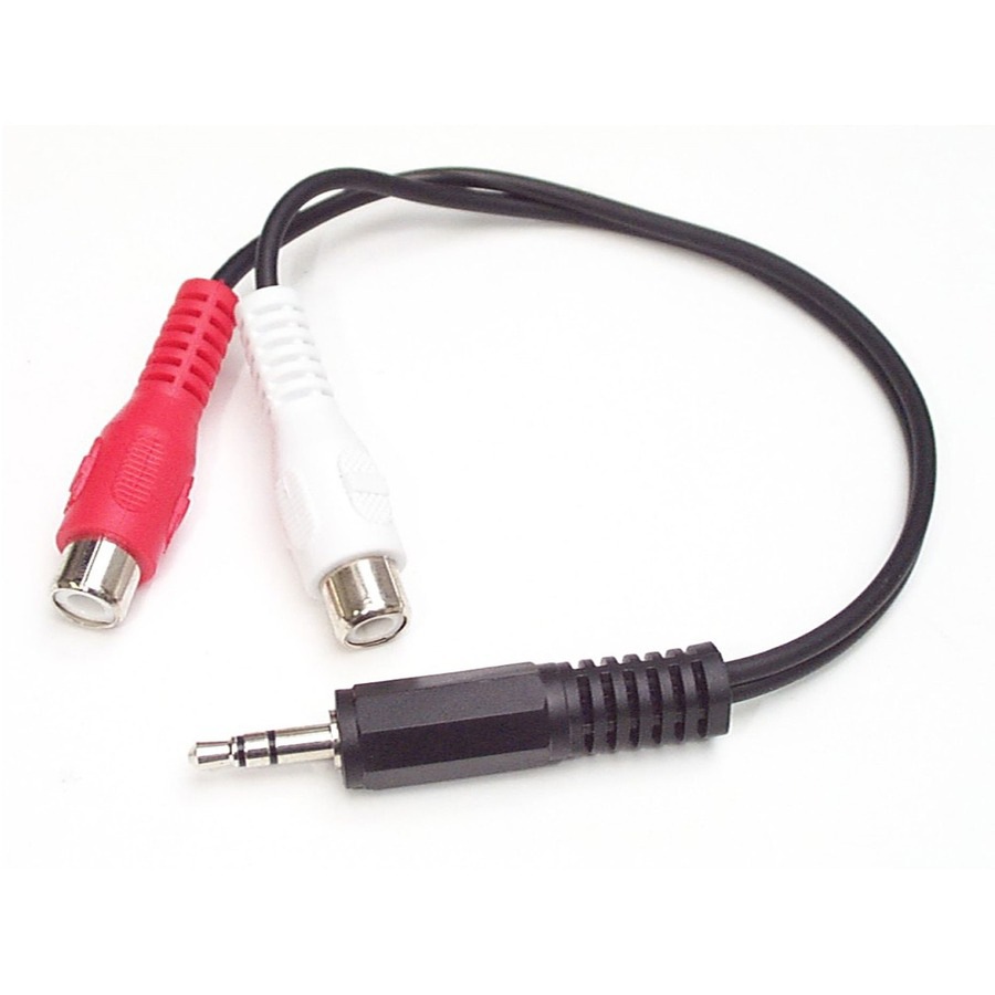 Connection Audio jack 3.5mm male-male stereo