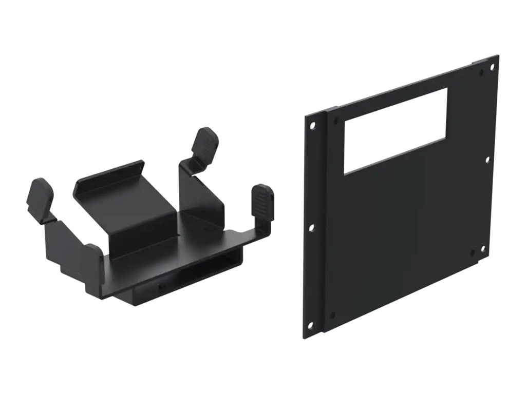 SpacePole mounting component - for printer - black