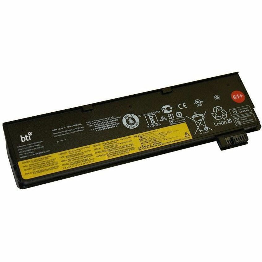 BTI 4X50M08811-BTI 6-CELL 10.8V LI-ION BATTERY 01AV425, 61+, 01AV426, SB10K