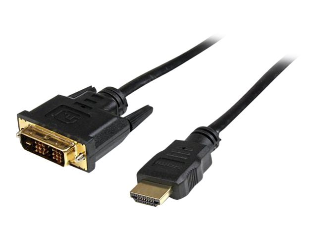 StarTech.com 10 ft HDMI to DVI-D Cable - M/M - DVI to HDMI Adapter Cable
