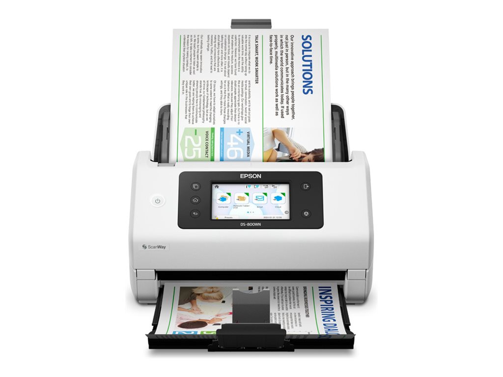 Epson DS-800WN EdgeLink - document scanner - desktop - USB 3.2 Gen 1, Gigab