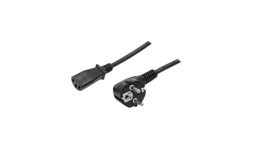 StarTech.com 6 ft 2 Prong European Power Cord for PC Computers