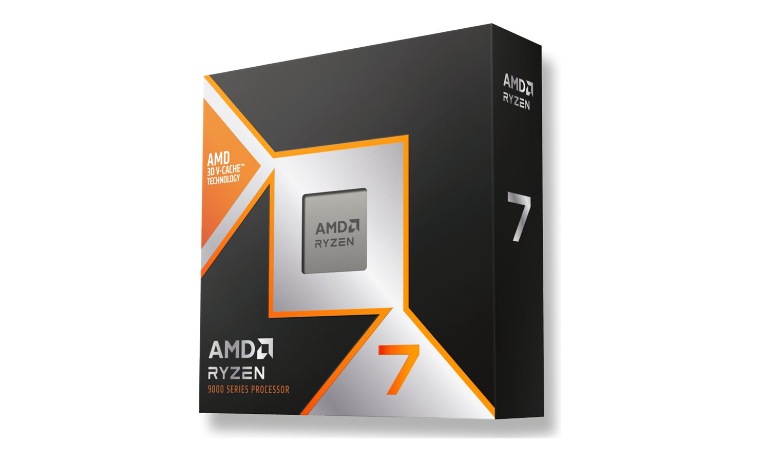 新品未開封 AMD Ryzen 7 9800X3D BOX AMD Ryzen 7 9800X3D 8-Core Processor - 100-100001084WOF - Graphic