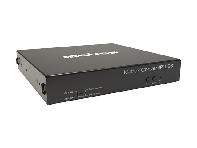 Matrox ConvertIP DSS audio/video over IP encoder / decoder