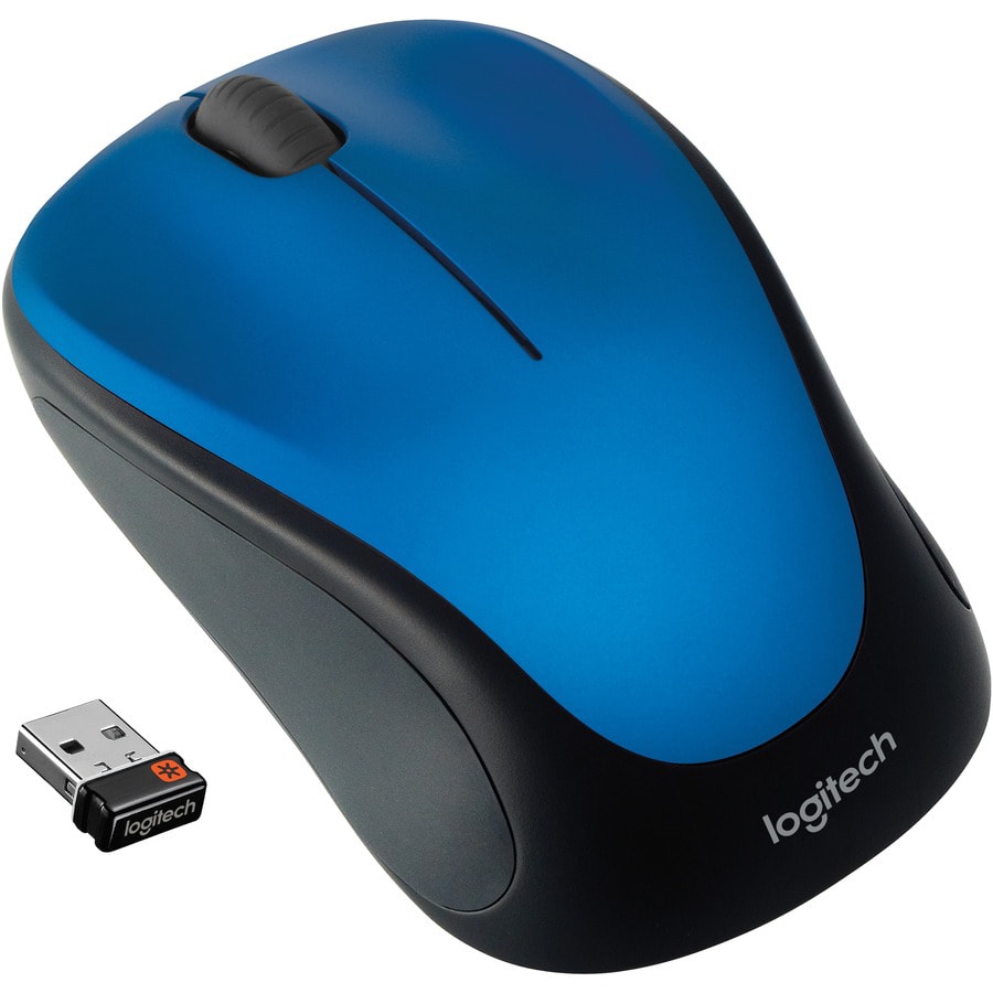 Logitech M317 Wireless Mouse, 2.4 GHz with USB Unifying Receiver, 1000 DPI