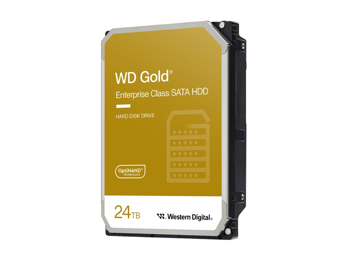 WD Gold WD242KRYZ - hard drive - Enterprise - 24 TB - SATA 6Gb/s