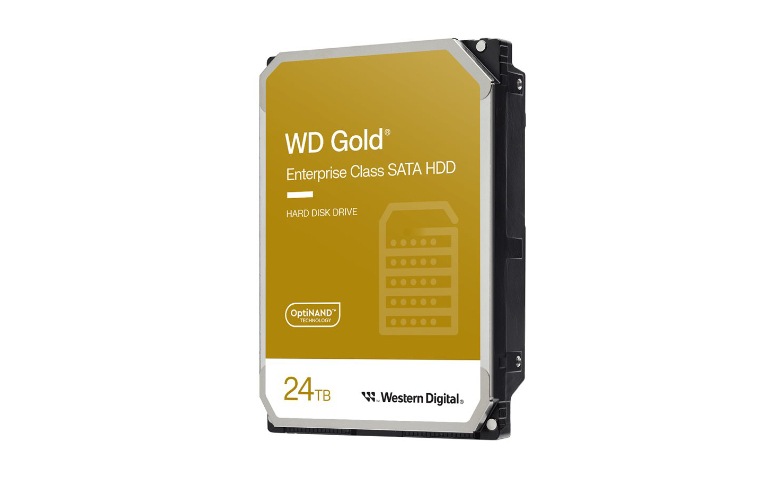 WD Gold WD242KRYZ - hard drive - Enterprise - 24 TB - SATA 6Gb/s