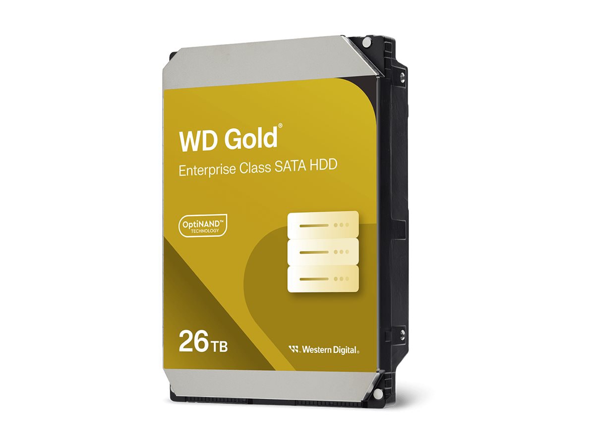 WD Gold WD261KRYZ - hard drive - Enterprise - 26 TB - SATA 6Gb/s