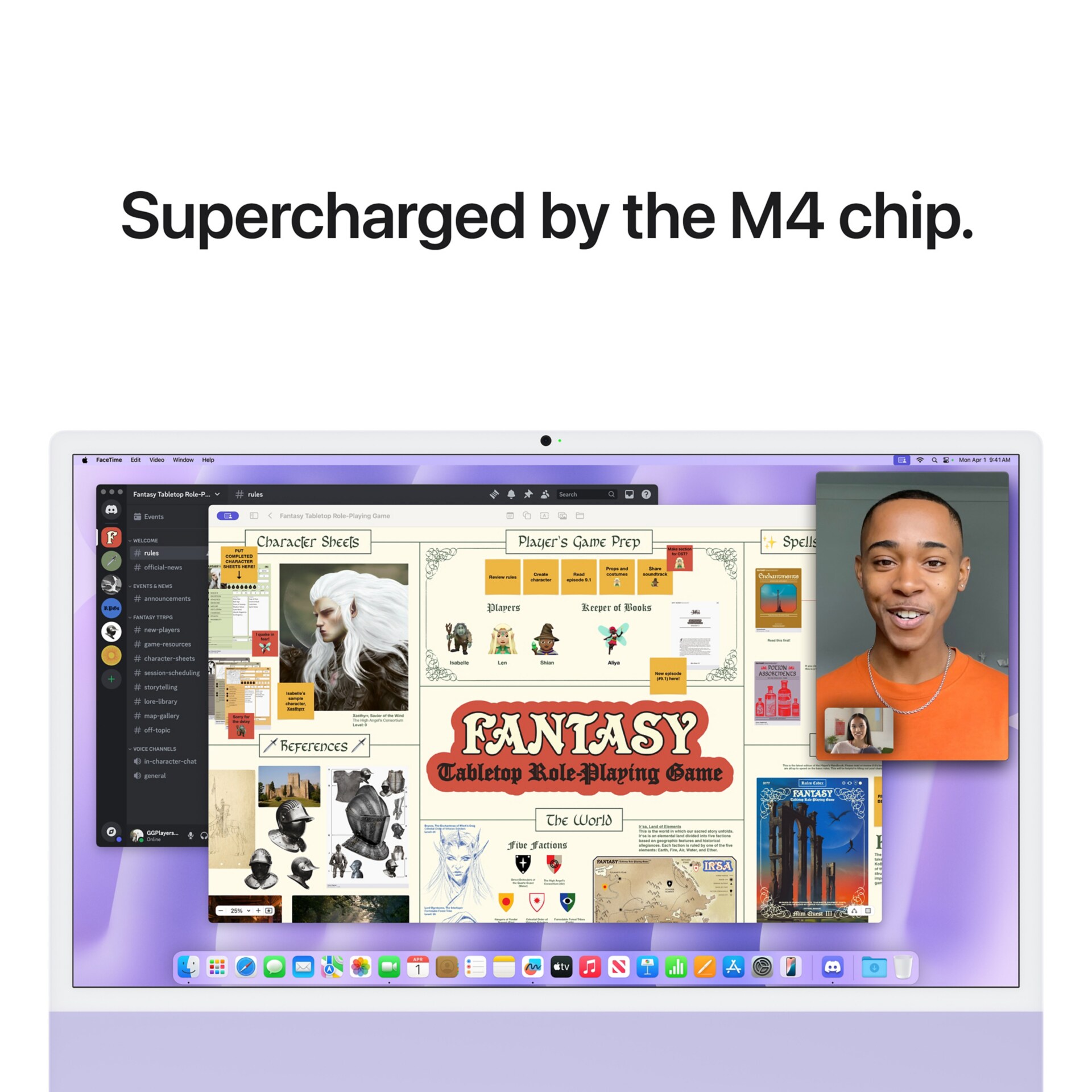Thumbnail 6 of 9 for Apple iMac - 4.5K Retina Display - 24" - 10-core CPU - 10-core GPU - M4 - 24 GB RAM - 1 TB SSD - Purple