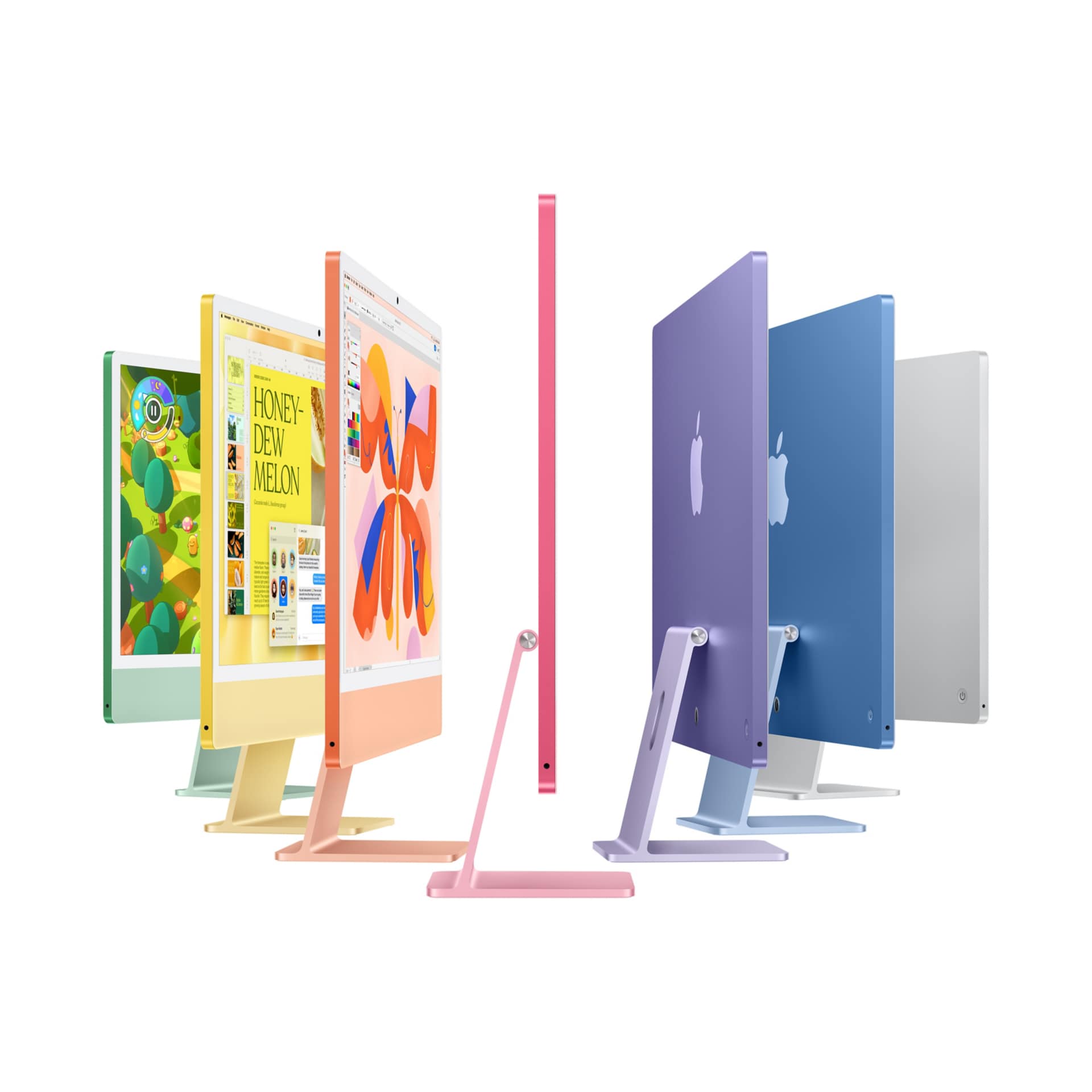 Thumbnail 4 of 9 for Apple iMac - 4.5K Retina Display - 24" - 10-core CPU - 10-core GPU - M4 - 24 GB RAM - 1 TB SSD - Green