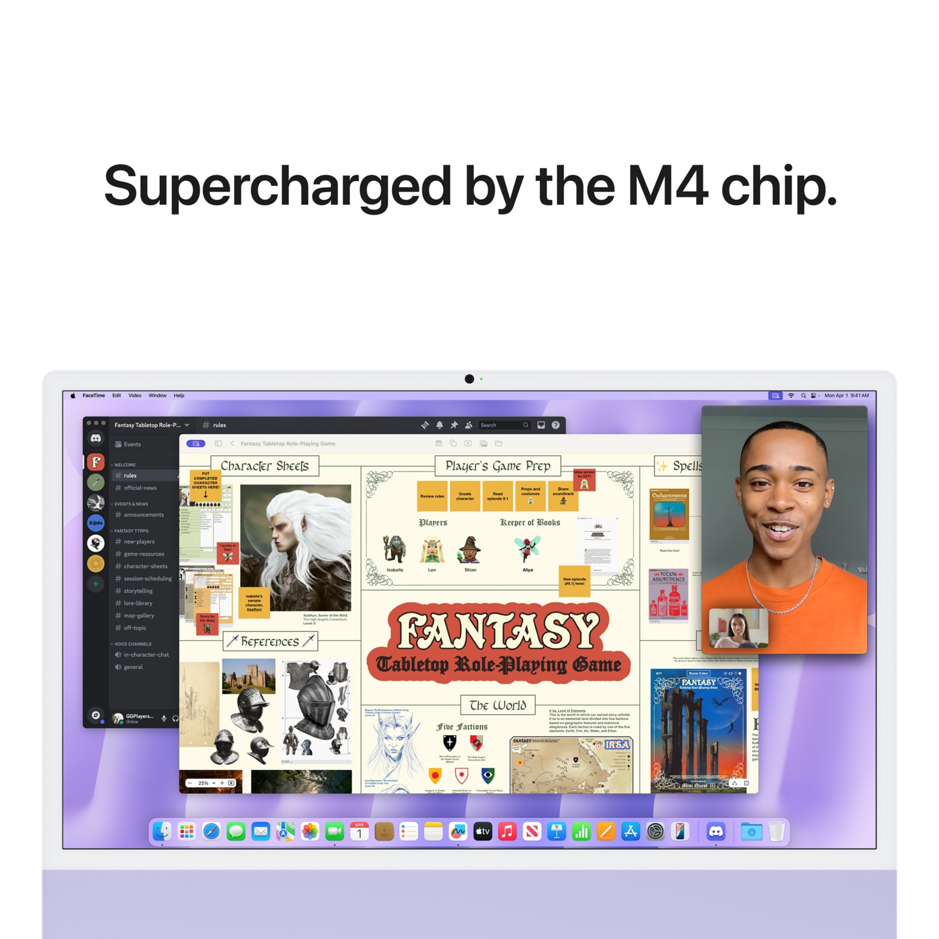 Thumbnail 6 of 9 for Apple iMac - 4.5K Retina Display - 24" - 8-core CPU - 8-core GPU - M4 - 24 GB RAM - 1 TB SSD - Purple