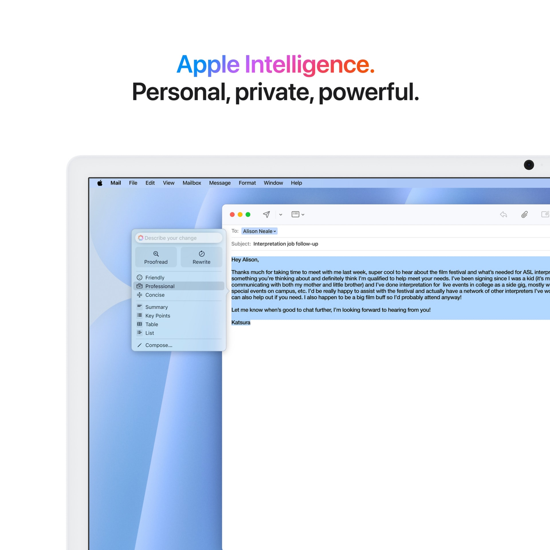 Thumbnail 5 of 9 for Apple iMac - 4.5K Retina Display - 24" - 10-core CPU - 10-core GPU - M4 - 16 GB RAM - 512 GB SSD - Blue