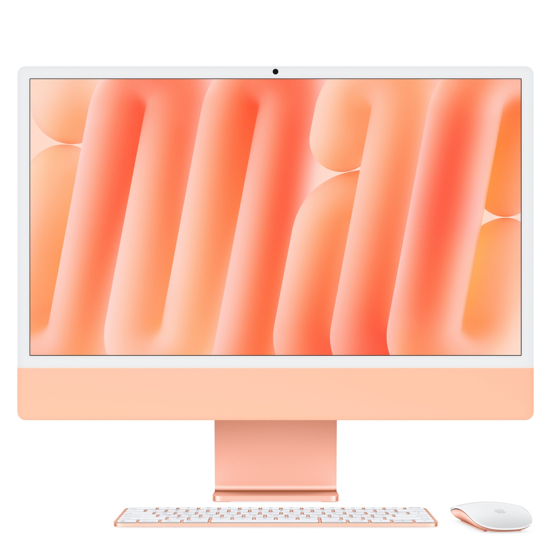 Apple iMac - 4.5K Retina Display - 24" - 10-core CPU - 10-core GPU - M4 - 24 GB RAM - 512 GB SSD - Orange