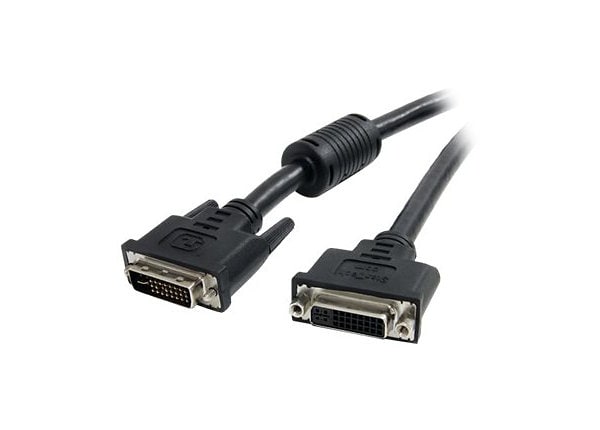 StarTech.com DVI-I Dual Link Digital Analog Monitor Extension Cable M/F