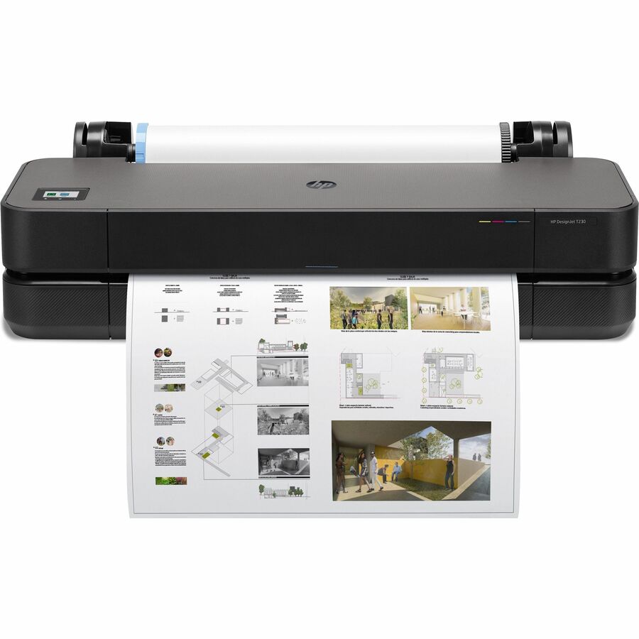 HP Designjet T230 A1 Inkjet Large Format Printer - Includes Printer - 24" P