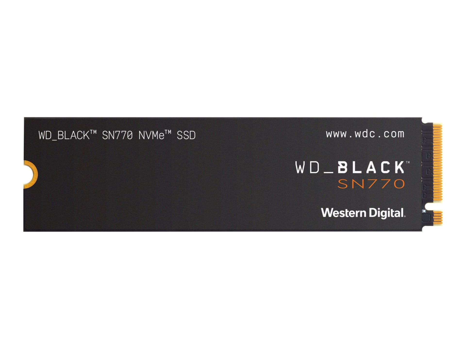 WD_BLACK SN770 WDS500G3X0E-00B3N0 - SSD - 500 GB - PCIe 4.0 x4 (NVMe)