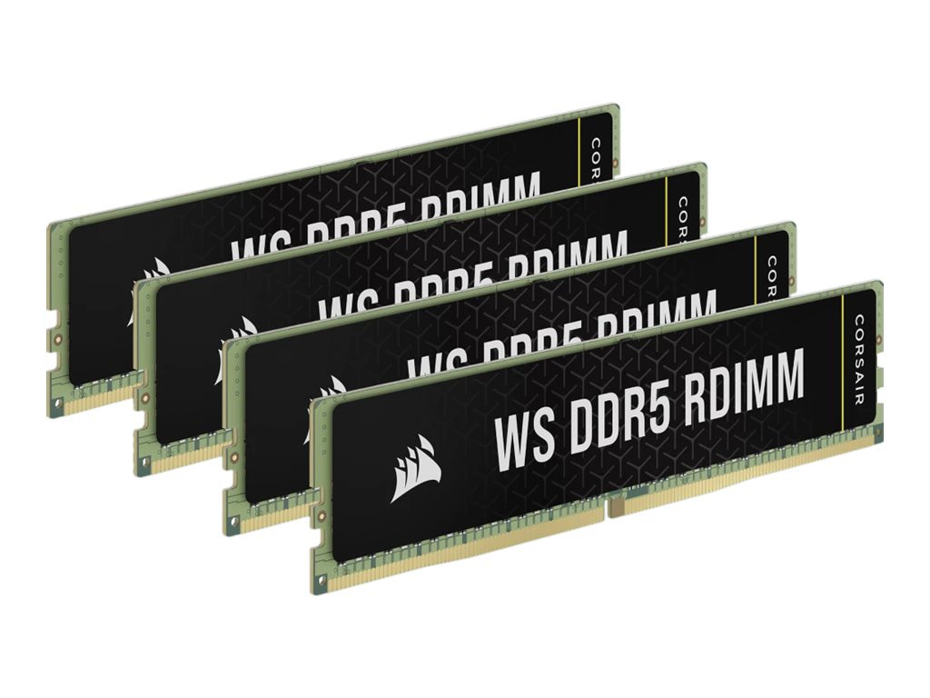 CORSAIR WS - DDR5 - kit - 64 Go: 4 x 16 GB - DIMM 288-pin - 6400 MHz / PC5-