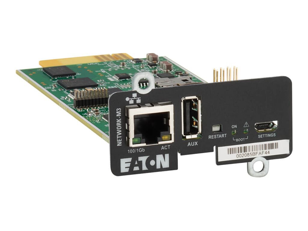 Eaton Network-M3 - remote management adapter - Mini Slot - Gigabit Ethernet