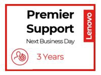 Lenovo Premier Next Business Day - extended service agreement - 3 years - on-site
