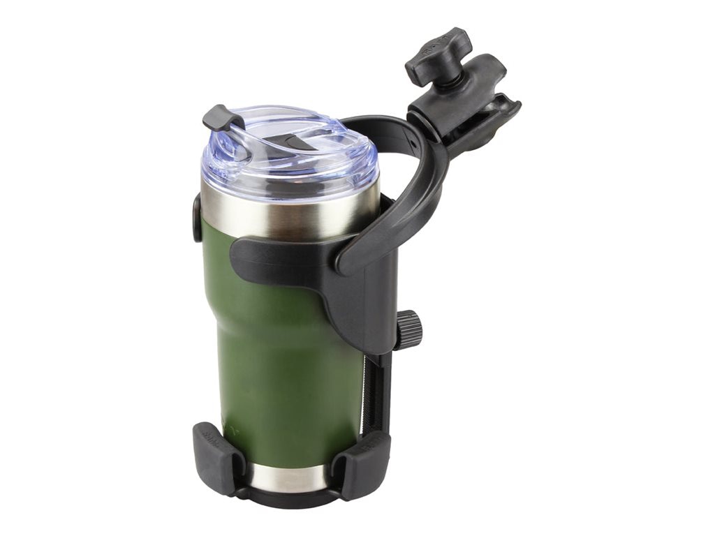 RAM Level Cup XL - B Size 1" Rubber Ball - cup holder - with single socket