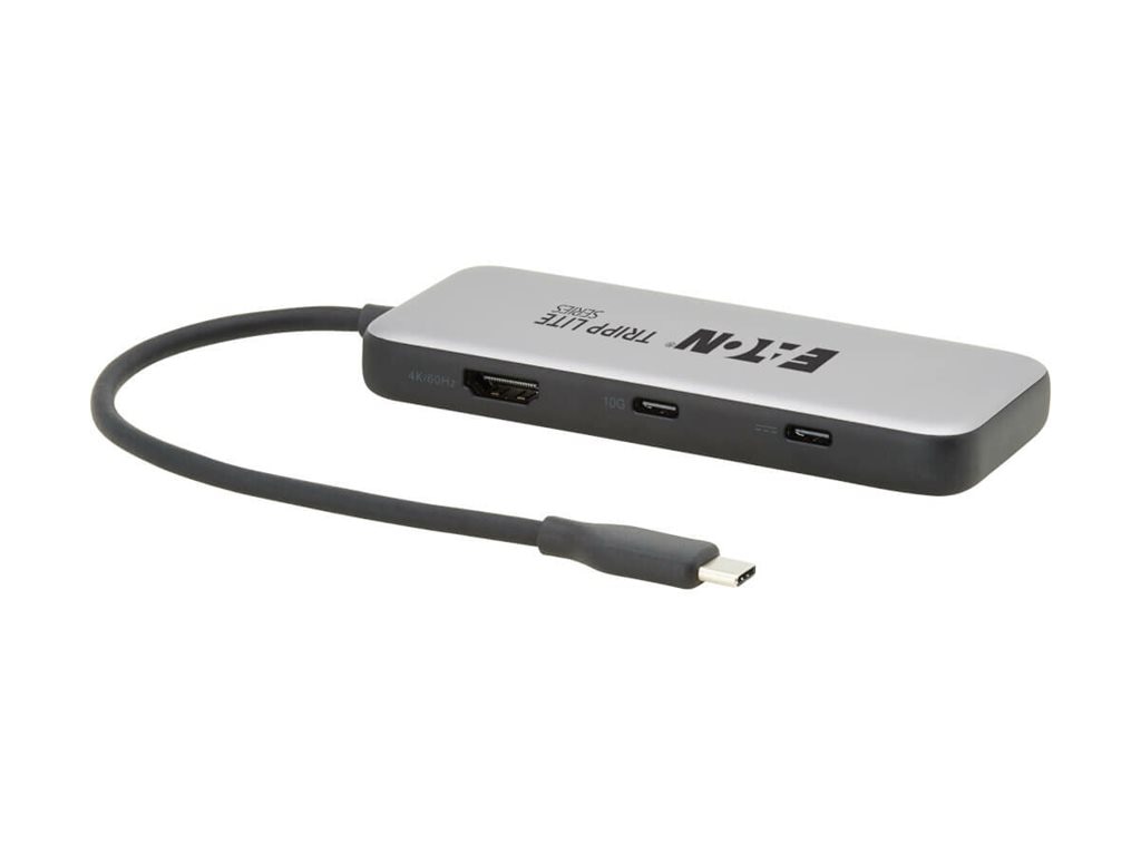 Tripp Lite USB-C Multiport Adapter 4K 60Hz HDMI USB 3.2 Gen 2 Hub - Thumbnail 3