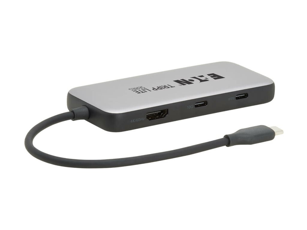 Tripp Lite USB-C Multiport Adapter 4K 60Hz HDMI USB 3.2 Gen 2 Hub - Thumbnail 2
