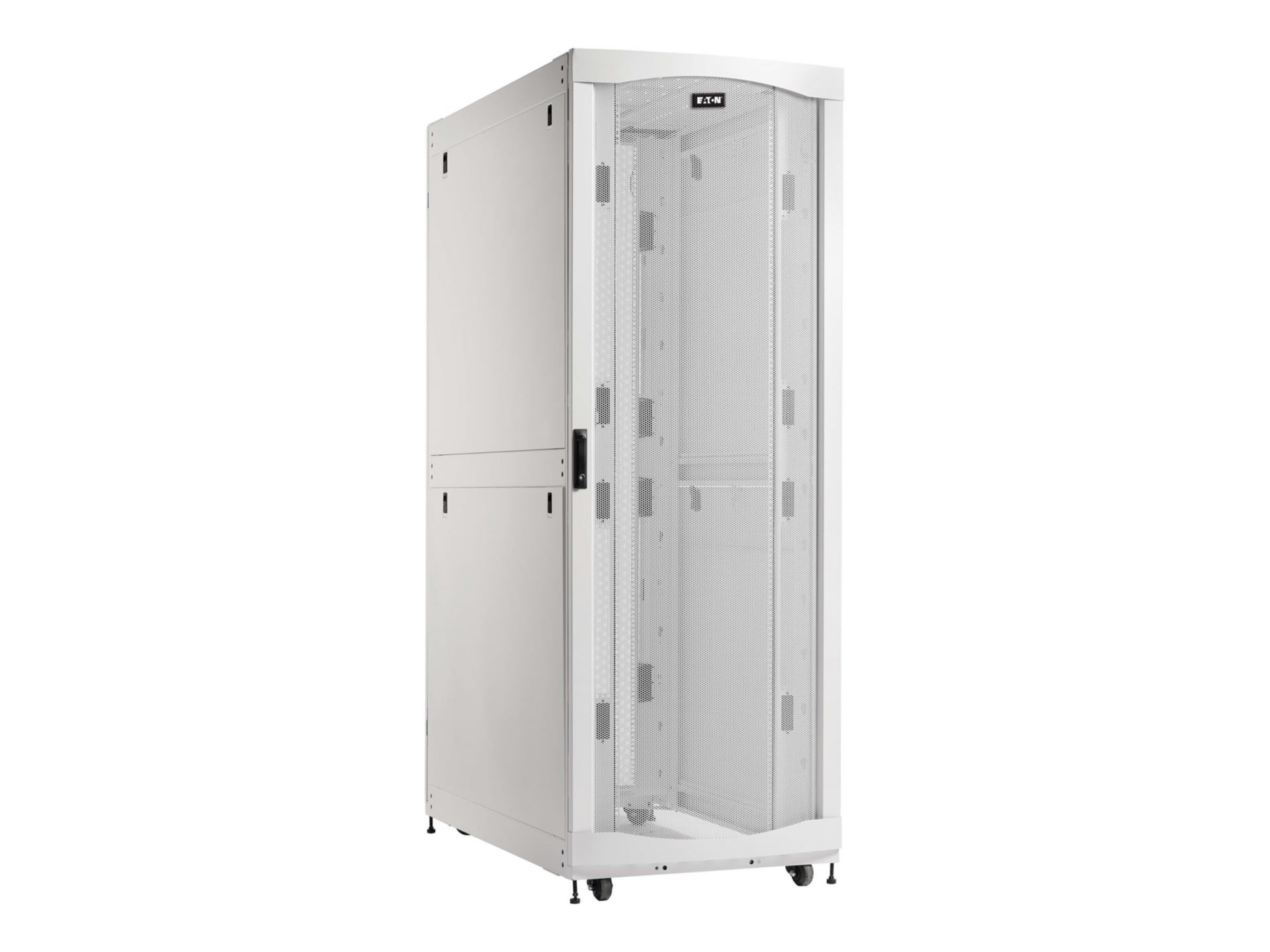 Eaton 48U Extra-Deep Extra-Wide Heavy-Duty Rack Enclosure Cabinet for AI Se