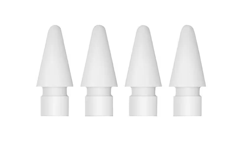 Apple - Replacement Pencil Tip for Stylus - 4 Pack