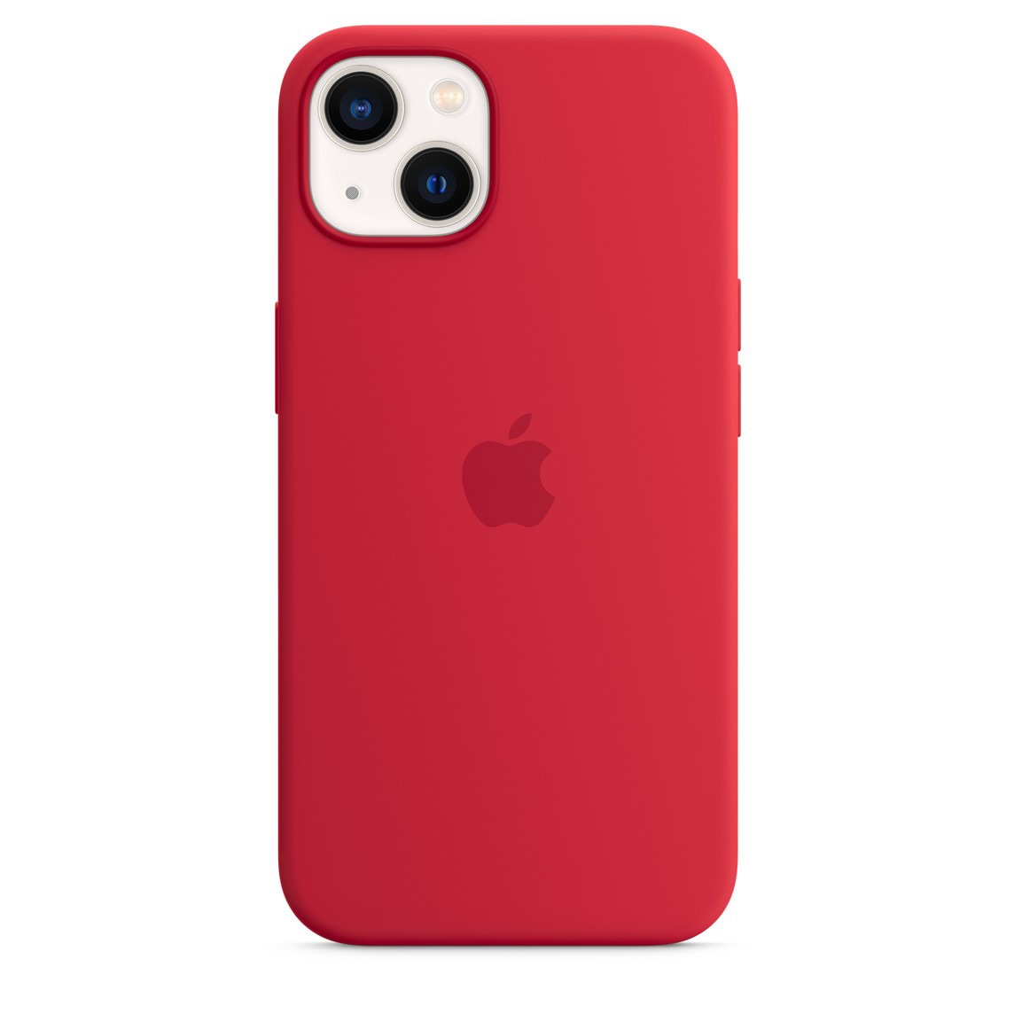 Apple Silicone Case with MagSafe - For iPhone 13 - (PRODUCT)RED