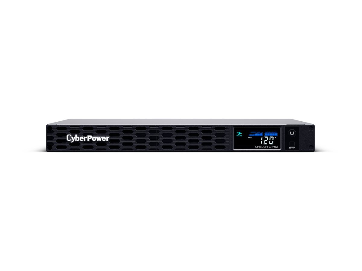 CyberPower PFC Sinewave Series CP1500PFCRM1U - UPS - 900 Watt - 1500 VA