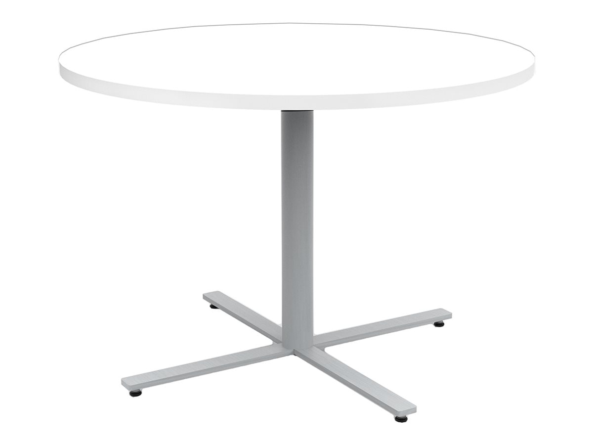 Safco Jurni - coffee table - round - white