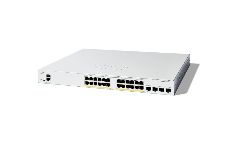 Cisco Catalyst 1200-24FP-4G - switch - 24 ports - smart - rack