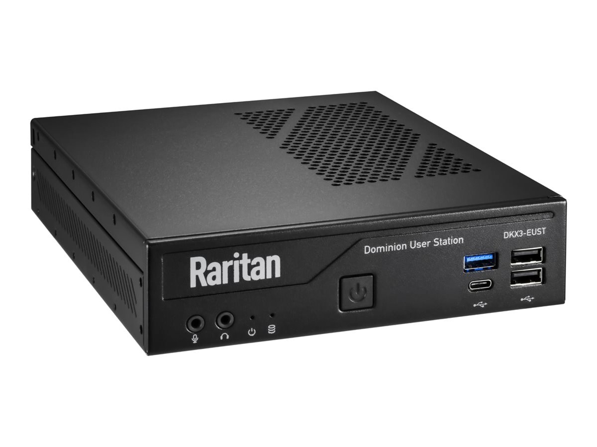 Raritan Dominion KX III DKX3-EUST - KVM switch - rack-mountable