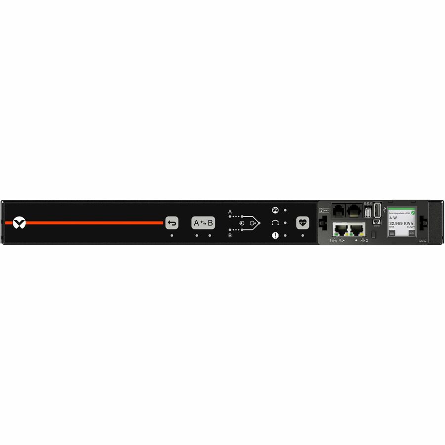 Vertiv Geist Rack Transfer Switch PDU with Next-Generation IMD - 1U| 30A| 2