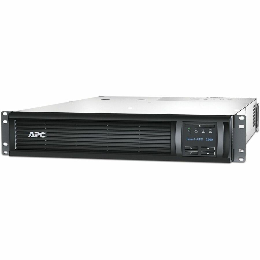 APC Smart-UPS, Line Interactive, 2200VA, Rackmount 2U, 120V, 6 NEMA 5-15R+2 NEMA 5-20R outlets, Network Card, AVR, LCD