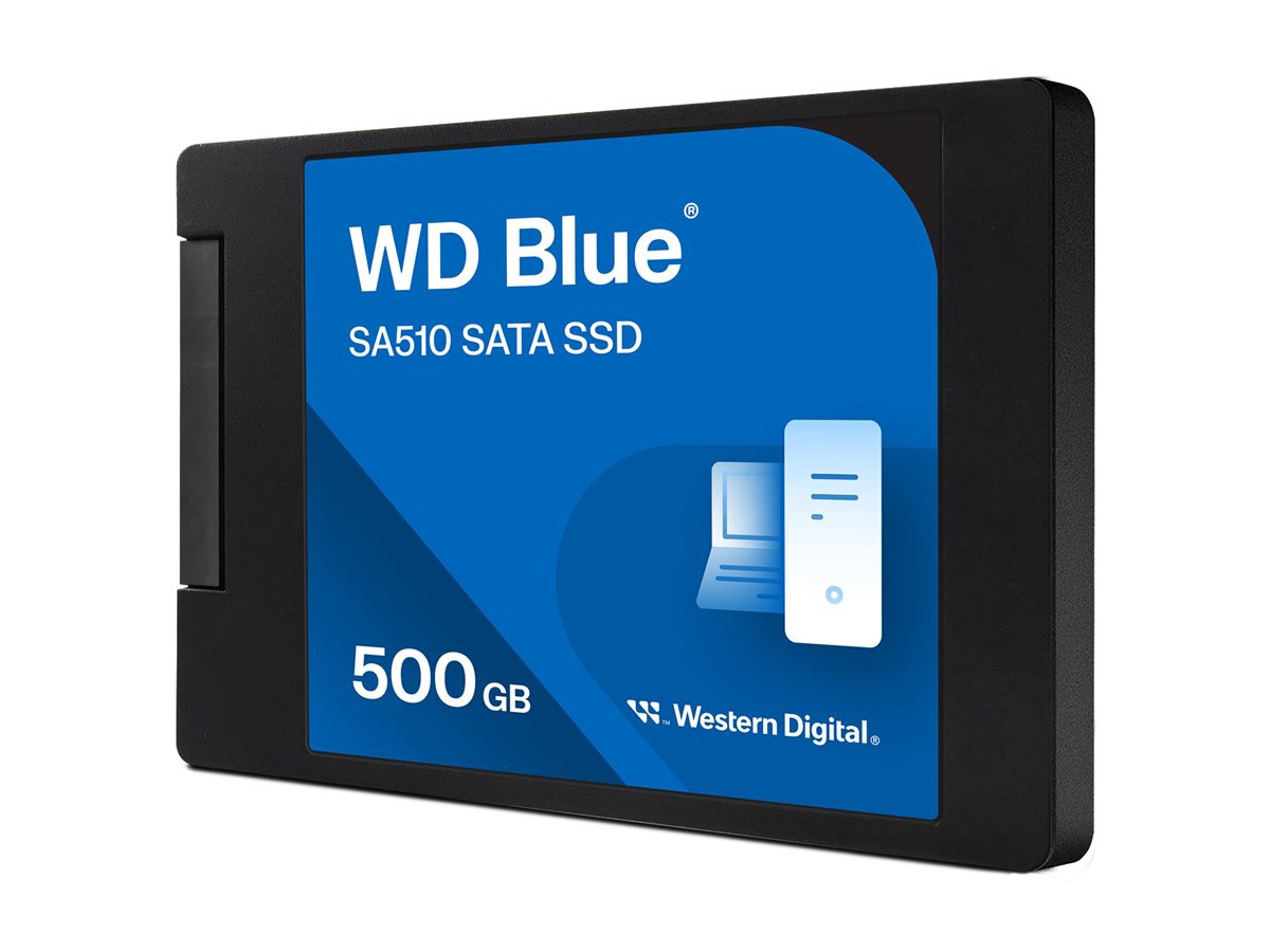 WD Blue SA510 WDS500G3B0A-00AXR0 - SSD - 500 GB - SATA 6Gb/s