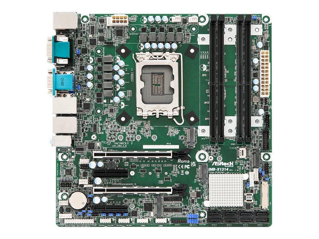 ASRock Industrial IMB-X1314 - motherboard - micro ATX - LGA1700 Socket - W6