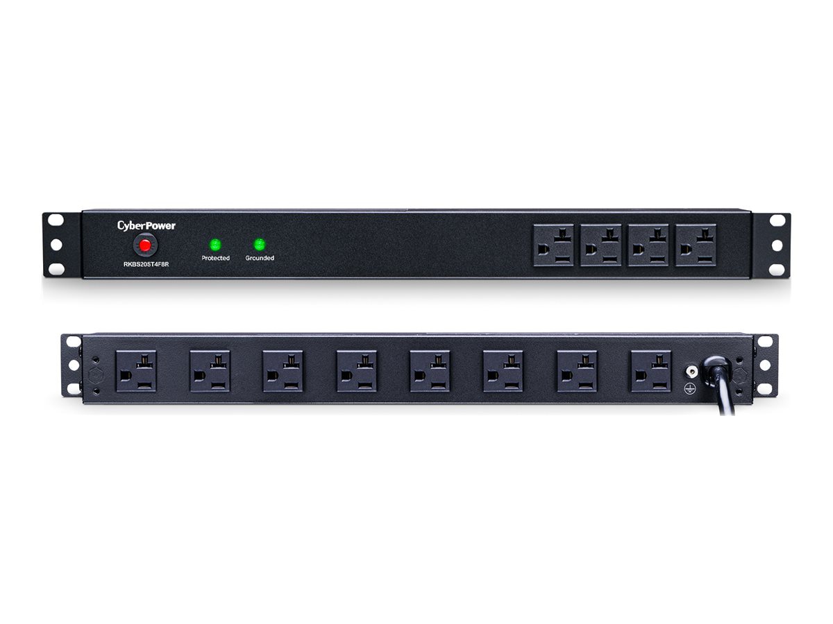 CyberPower Rackbar Surge Protection RKBS20ST4F8R - Thumbnail 2