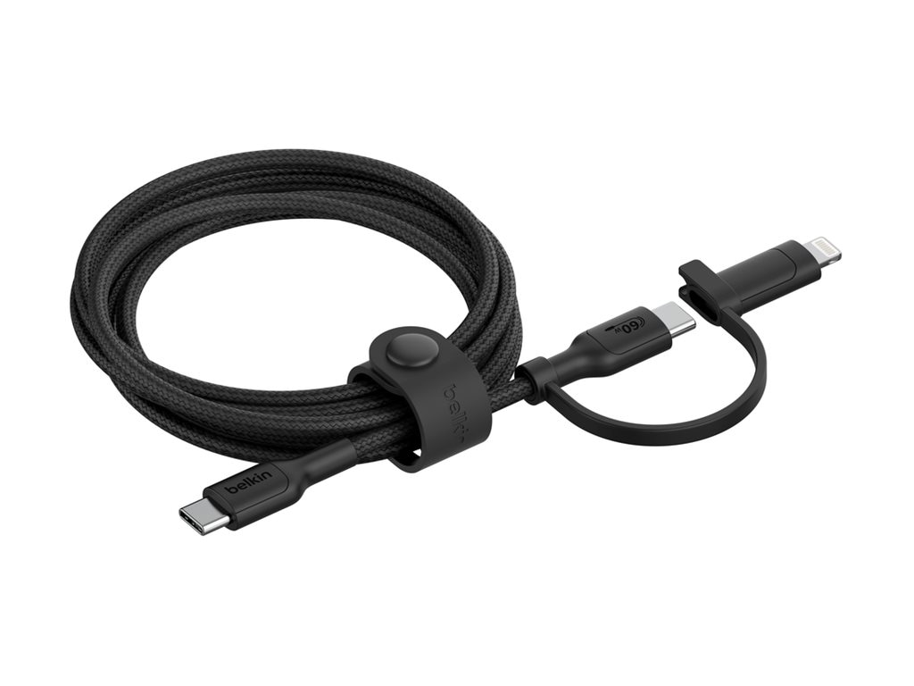 Belkin BoostCharge Pro 2-in-1 - USB-C cable - 5 ft