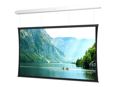 Da-Lite Tensioned Advantage Projection Screen - Case and Trim - Sightline Cable Drop - HD Progressive 1.0 - Slot - 133in