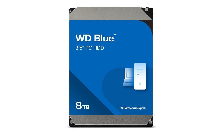 WD Blue WD80EAAZ - hard drive - 8 TB - SATA 6Gb/s - WD80EAAZ