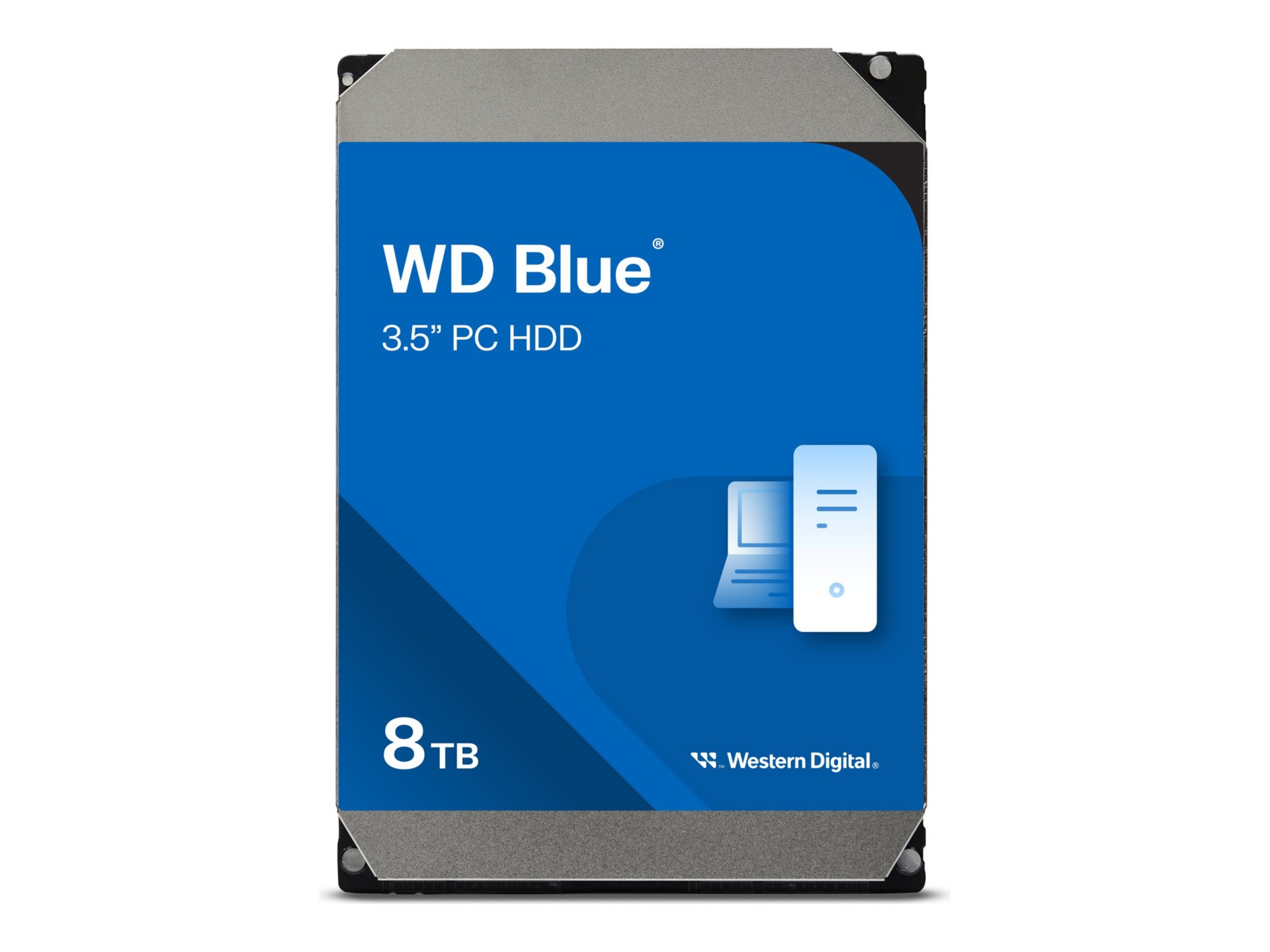 WD Blue WD80EAAZ - hard drive - 8 TB - SATA 6Gb/s - WD80EAAZ