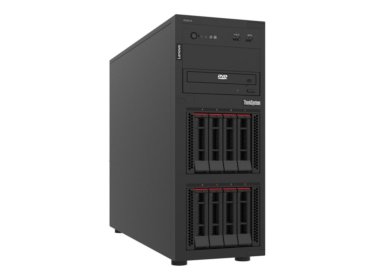 Lenovo ThinkSystem ST250 V3 - tower Xeon E-2456 3.3 GHz - 16 GB - no HDD