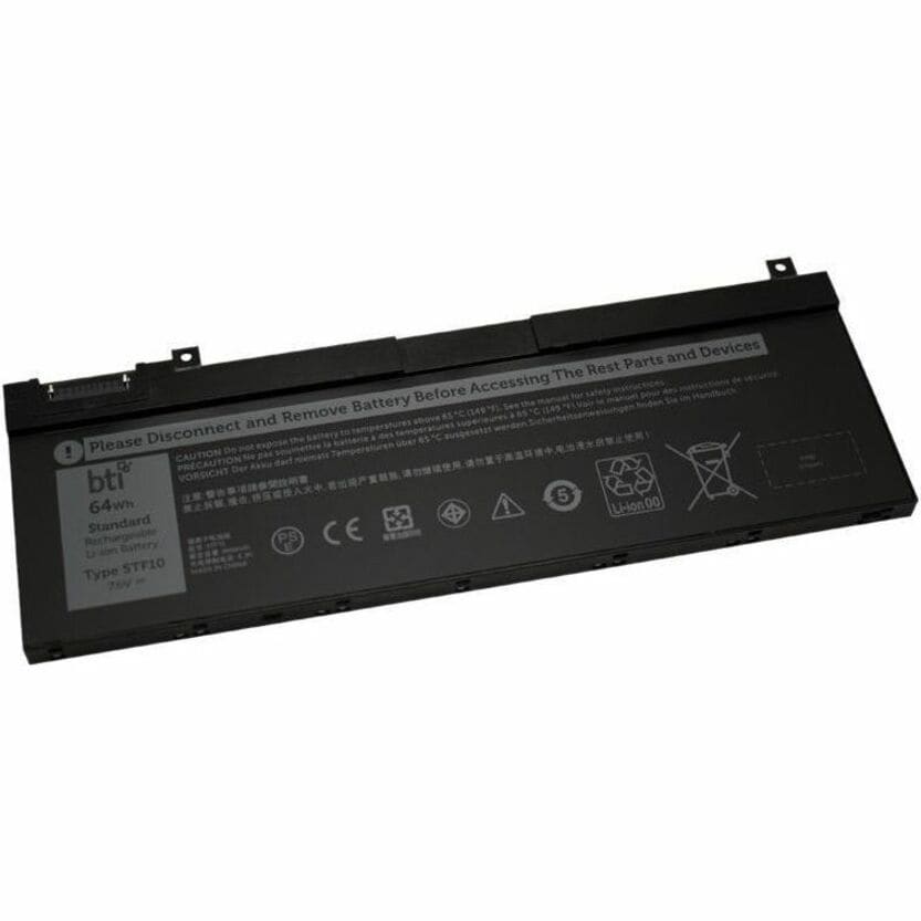 BTI 451-BCGO-BTI 7.6V 64WHR LI-ION BATTERY 0RY3F9, RW15F, 451-BCGO, RY3F9,