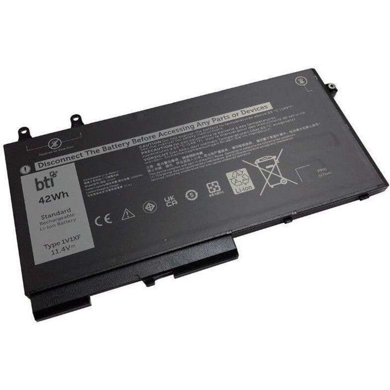 BTI 451-BCLI-BTI 11.4V 42WHR LI-ION BATTERY 0XV8CJ, 7VTMN, 1V1XF, CN-0XV8CJ