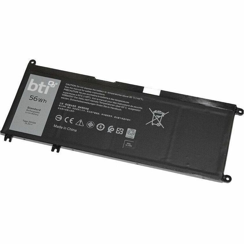 BTI 451-BCDM-BTI 15.2V 56WHR LI-ION BATTERY 033YDH, 7FHHV, 0PVHT1, 99NF2, 3