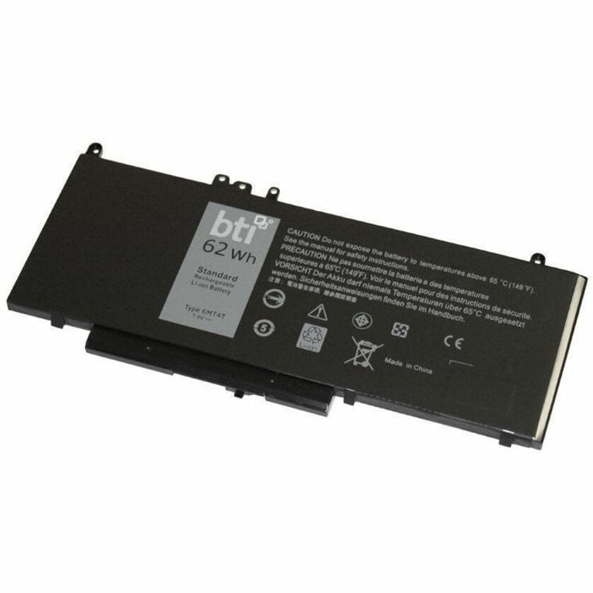 BTI 451-BBUN-BTI 7.6V 62WHR LI-ION BATTERY 0C1P4, 451-BBTX, 535NC, FN7FY, N