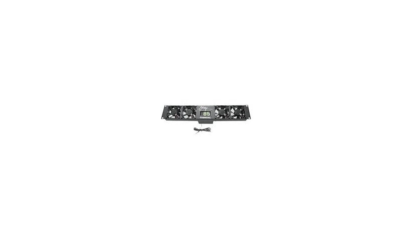 Middle Atlantic Ultra Quiet Fan Panel UQFP-4D - rack fan tray