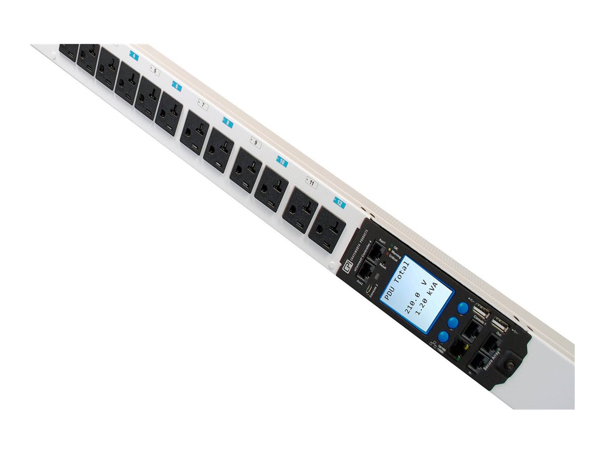 CPI Metered eConnect PDU E1-2002-E - power distribution unit - 2.9 kW - TAA Compliant