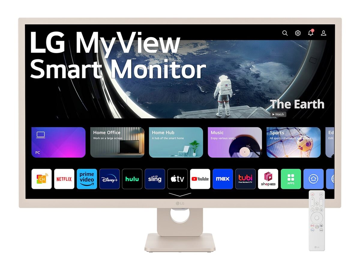LG MyView 32SR50F-E 32" Class Full HD Smart LCD Monitor